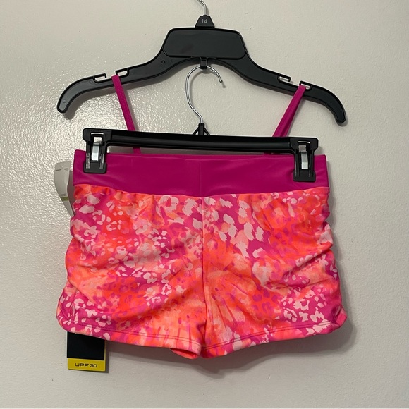 Under Armour Girls' Bikini and Shorts Swim Set - Picture 3 of 7